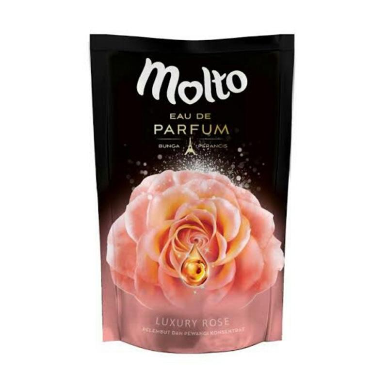 Jual Molto Eau De Parfum Luxury Rose Pelembut & Pelicin Pakaian Pink
