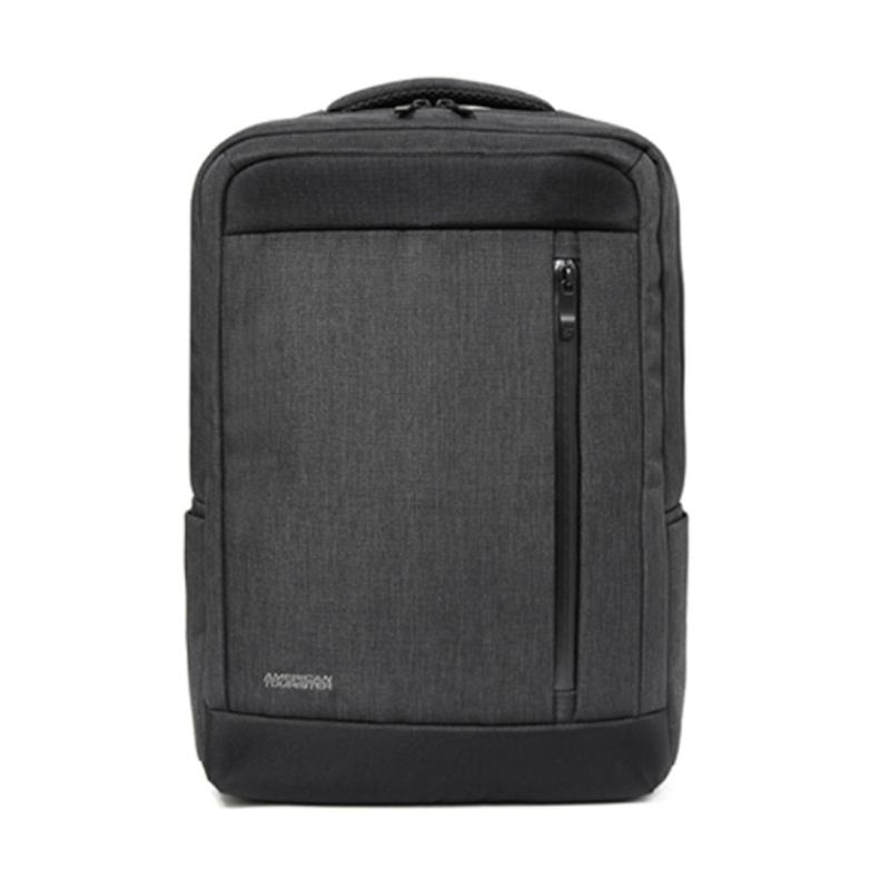 Jual American Tourister Milton Backpack 2 Tas Ransel BLACK di Seller