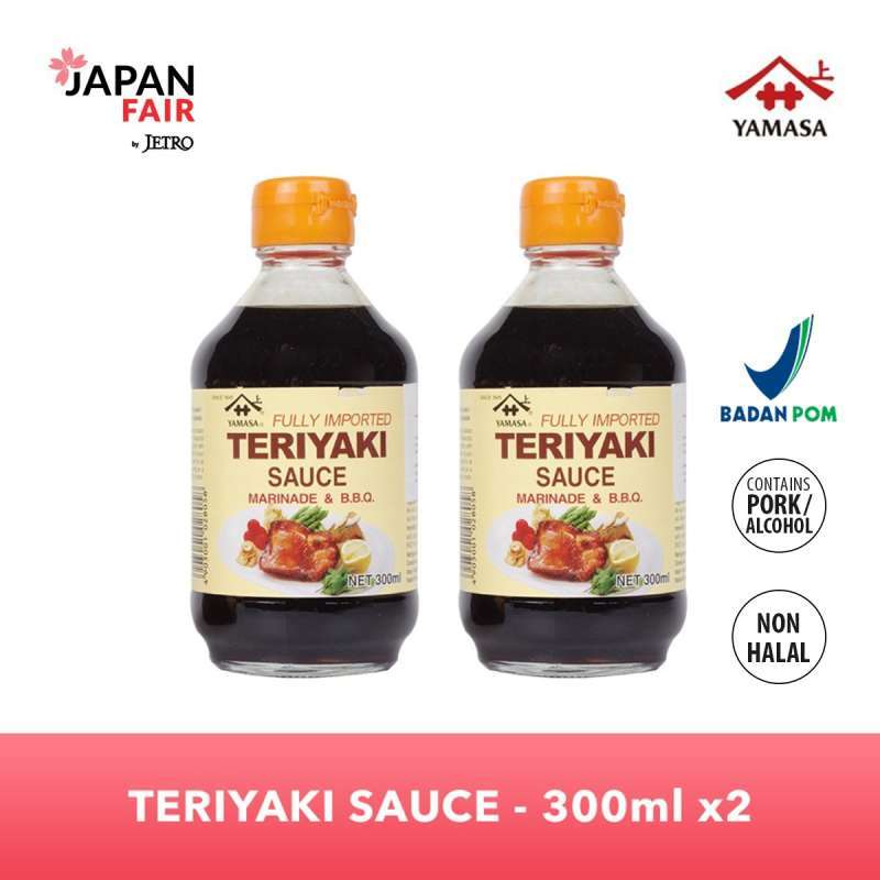 Jual Paket Bundling Saus Teriyaki Jepang Yamasa Teriyaki Sauce 300 Ml 2 Pcs Di Seller Japan