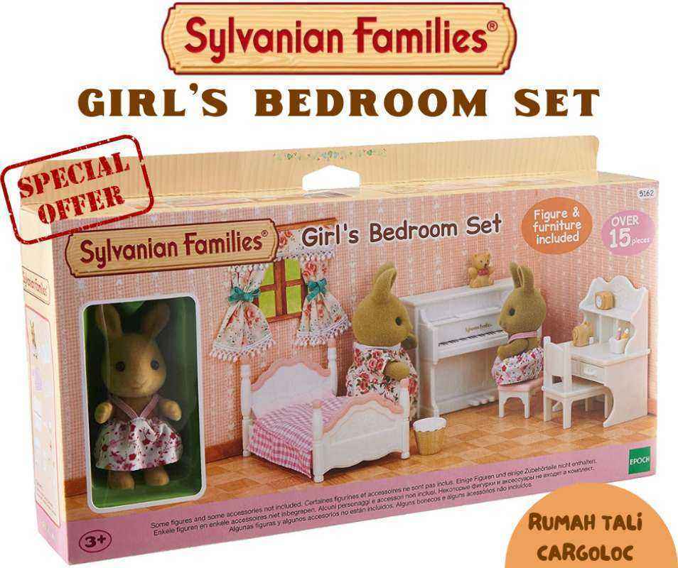 Jual Sylvanian Families GIRL's BEDROOM SET (5162) di Seller Main Disini