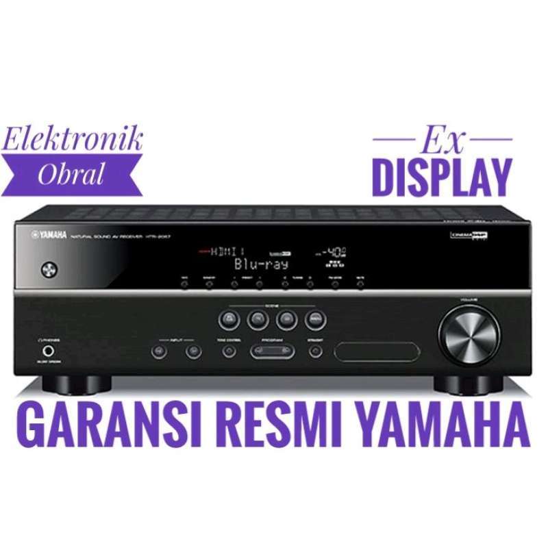 Jual Yamaha HTR2067 AV Receiver HOME THEATER 5.1 EX DISPLAY BERGARANSI