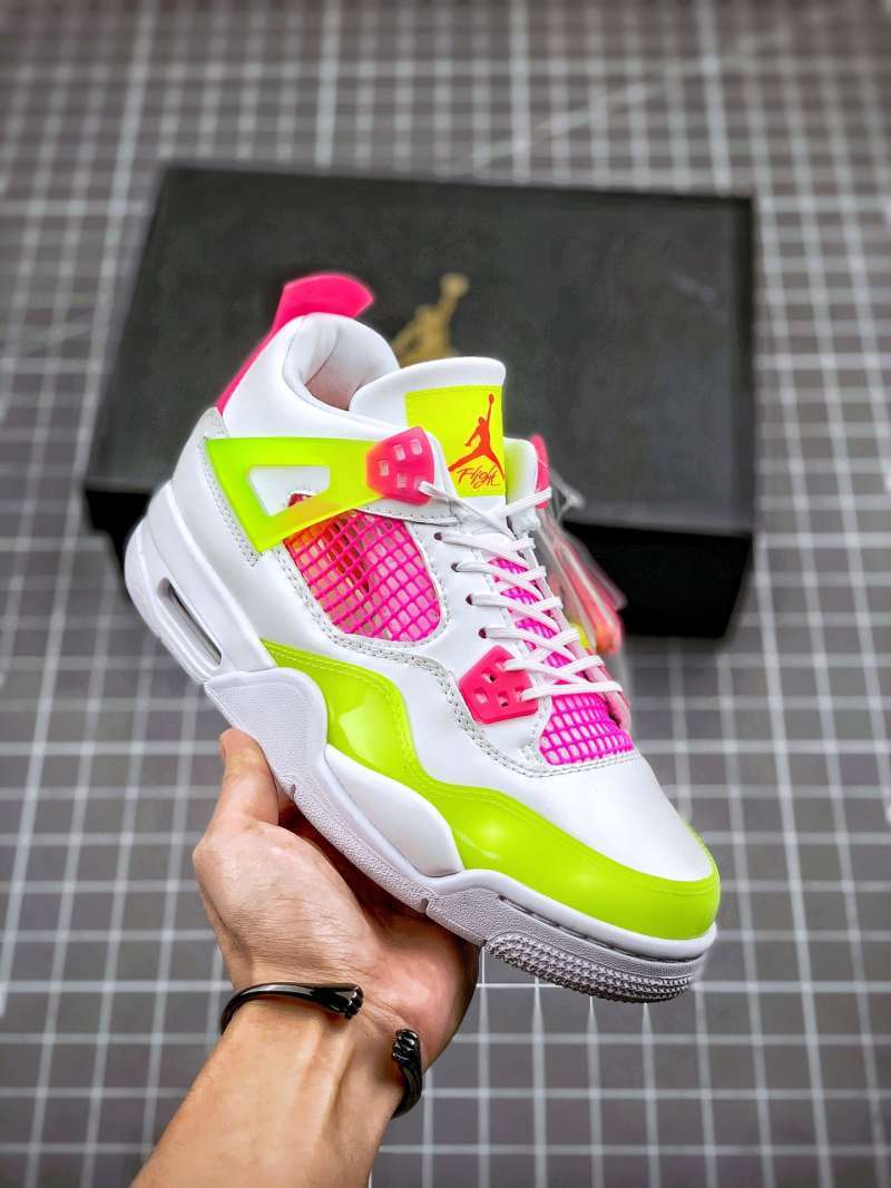 Jual Original Off white x NIKE AIR JORDAN 4 cream sail ow co branded s