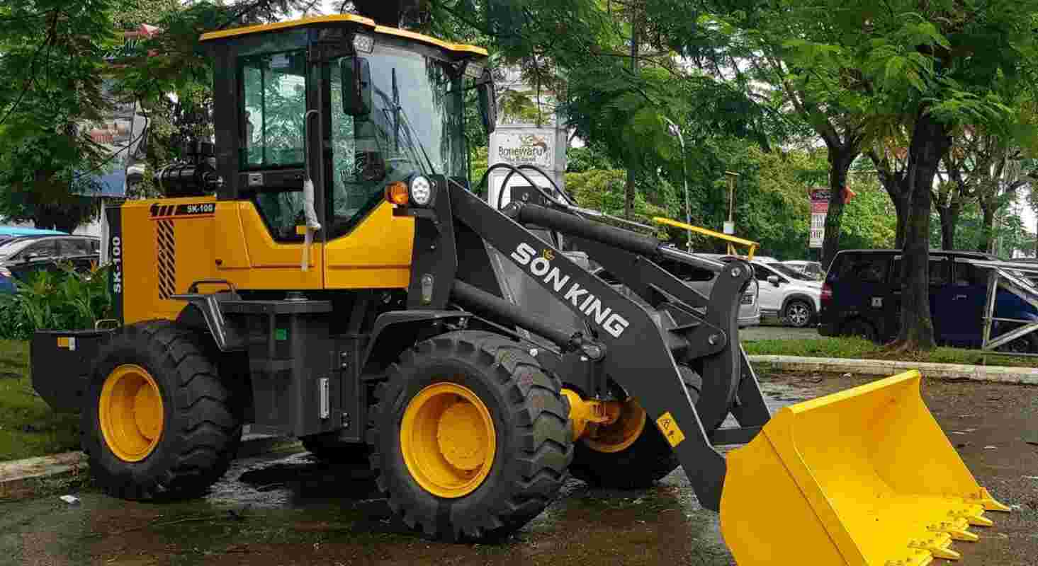 Jual Sonking Wheel Loader Murah Kapasitas Bucket 1,1 m³ Dilengkapi