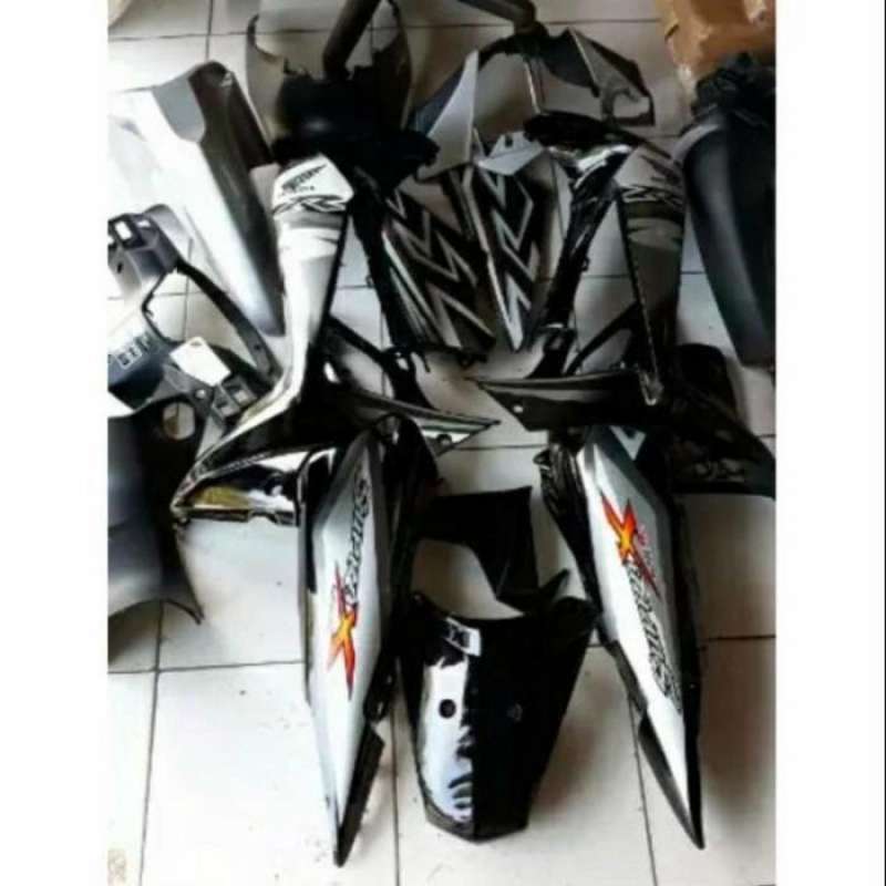 Jual cover body Supra x 125 Batman full kasar halus fullset di Seller