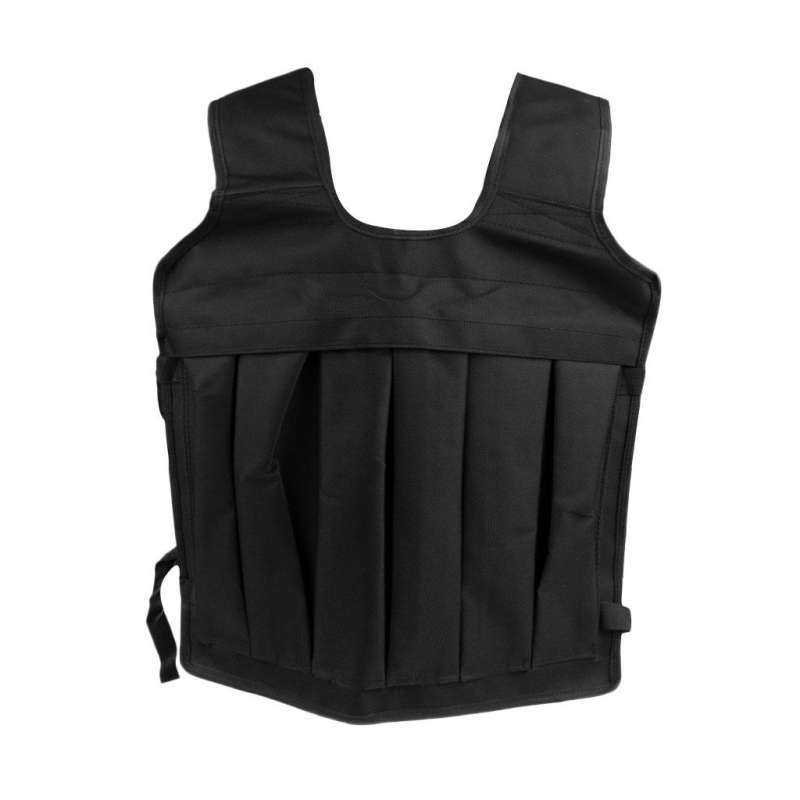 Jual Adjustable Weighted Vest Strength Training Weight Waistcoat with