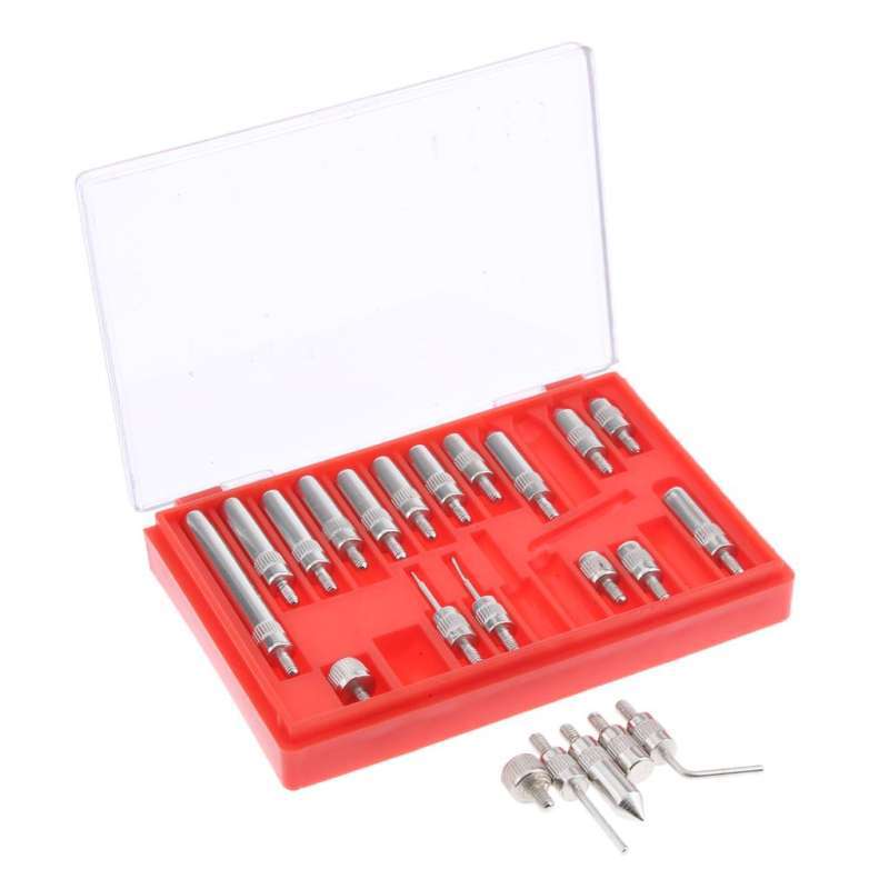 Jual 22 Pieces Steel Dial Indicator Point Set Tip For Dial Test ...
