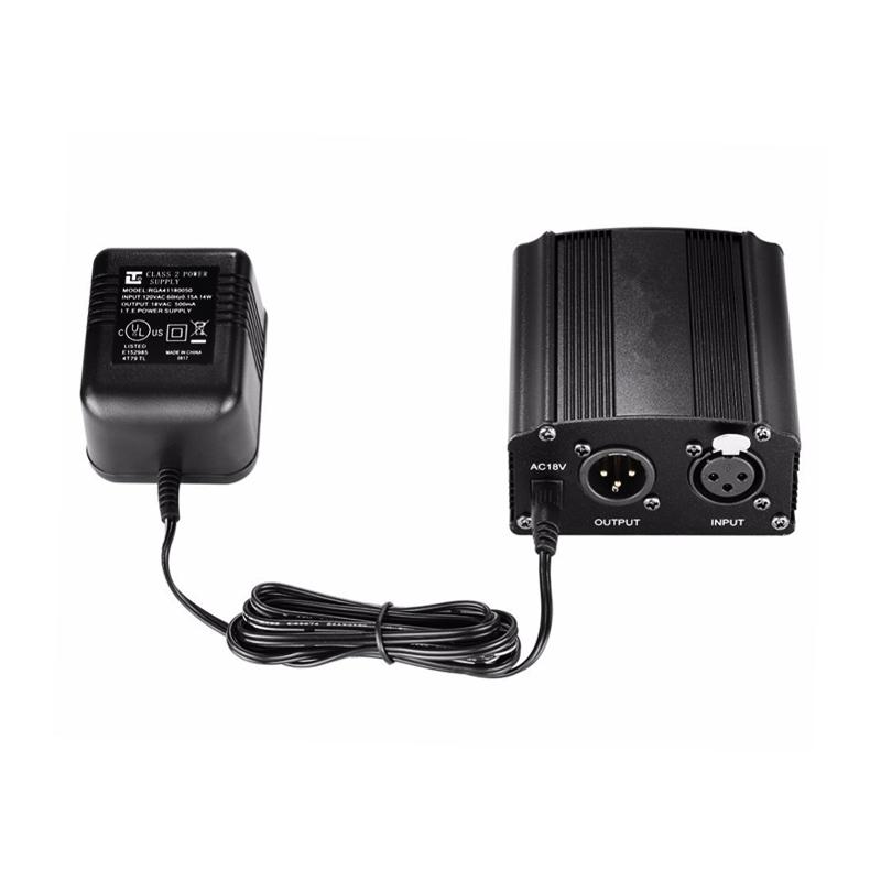 Jual Phantom Power Microphone 1 Channel 48V Power Supply for Mic