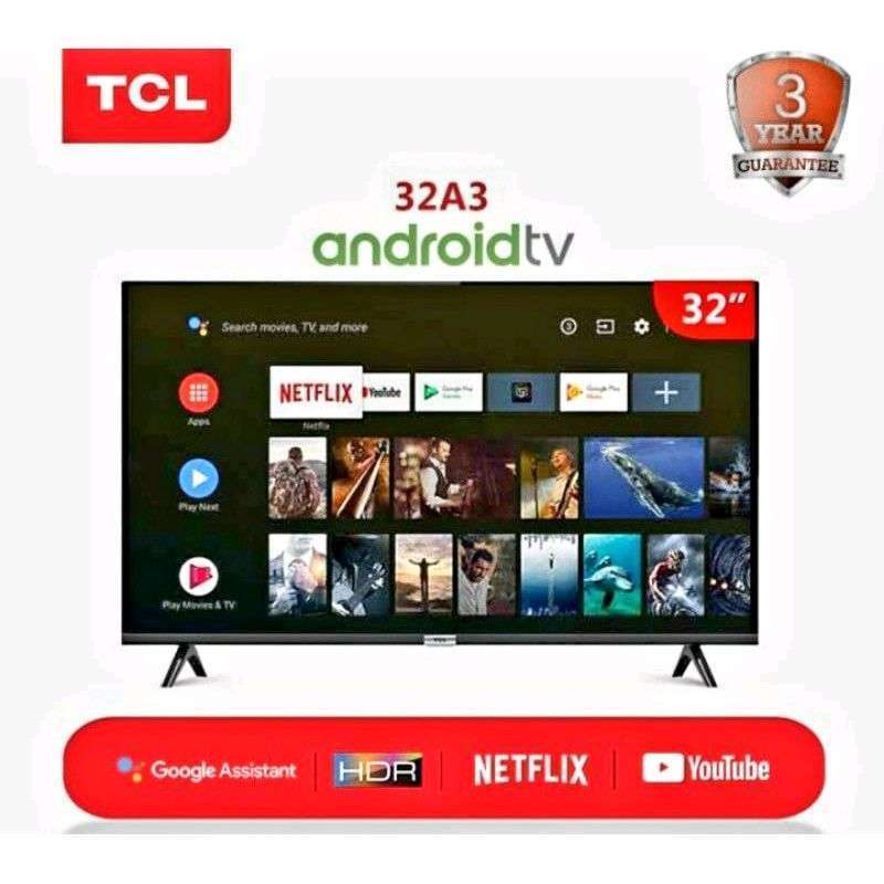Jual Tcl 32a3 Led Smart Tv [32 Inch]-android Tv/geogle Voice Di Seller ...