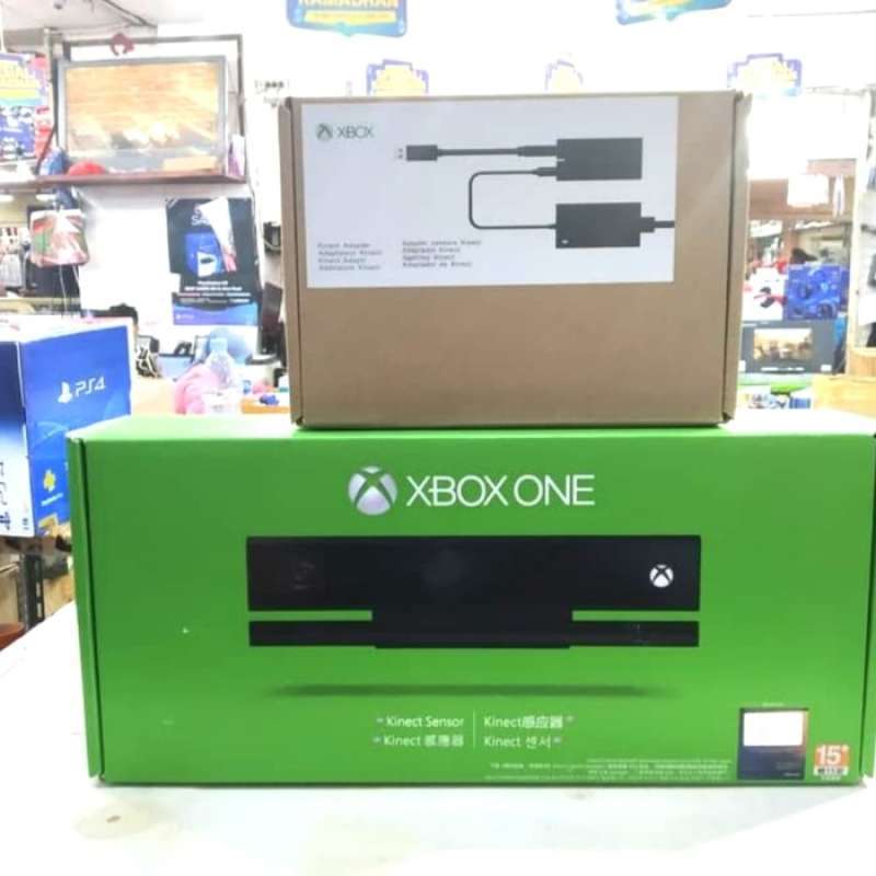 Jual kinect xbox one + adaptor kinect di Seller Mikazu Store