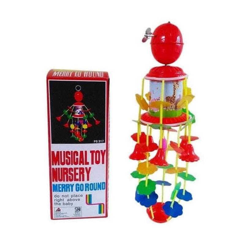 Promo Musical Toy Nursery Merry Go Round Mainan Bayi Gantung Diskon
