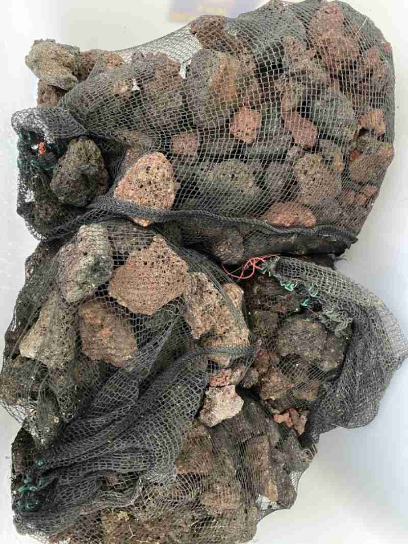 Jual LAVAROCK LAVA ROCK FILTER KOLAM KOI AQUASCAPE MEDIA BIOLOGIS