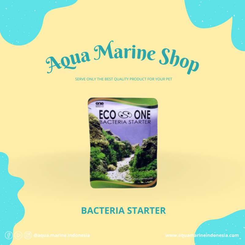 Jual BAKTERI STARTER ECO ONE 10 GRAM / BACTERIA STARTER AQUARIUM
