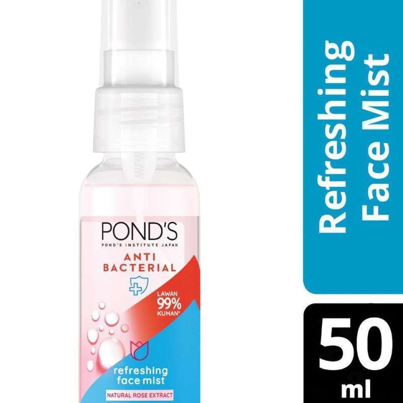 Jual POND’S Anti Bacterial Refreshing Face Mist Spray with Natural Rose