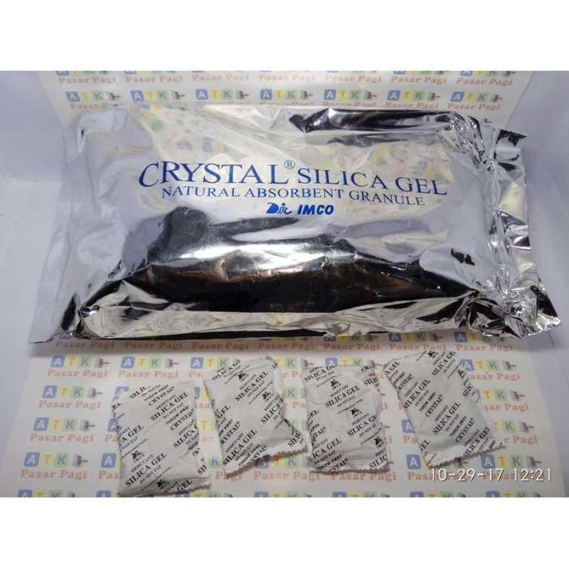 Jual SILICA GEL NATURAL 2 gram/sachet/silica gel natur food grade di Seller ATKPASARPAGI