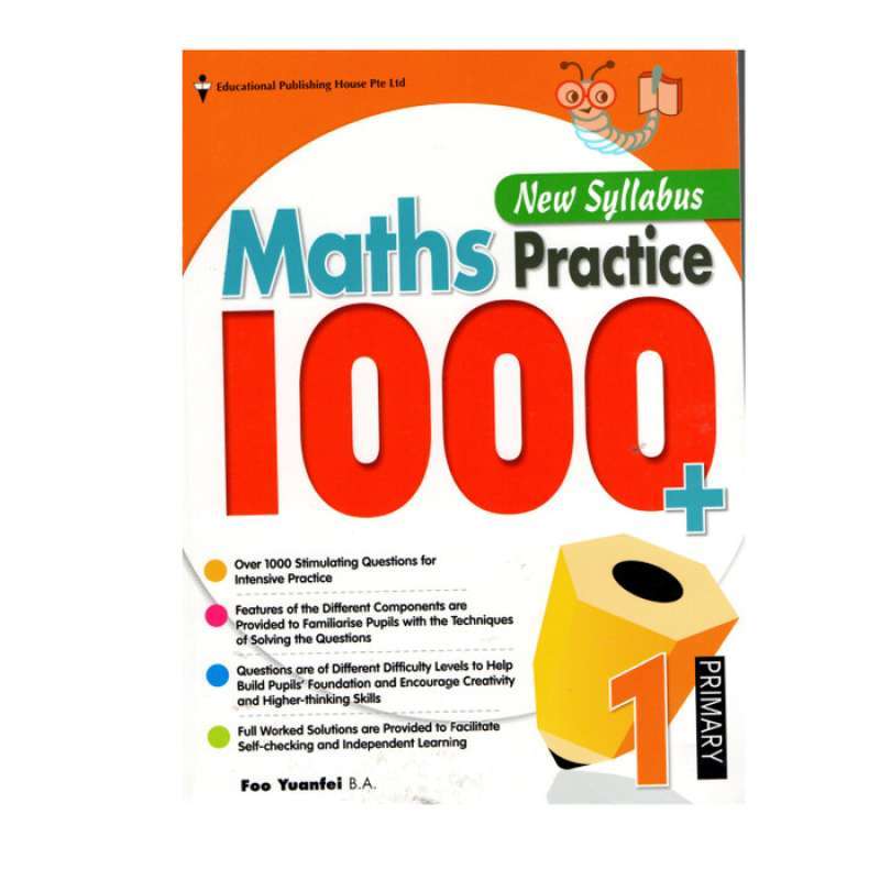 Promo Original Maths Practice 1000+ Primary 1 Buku School Book Import ...