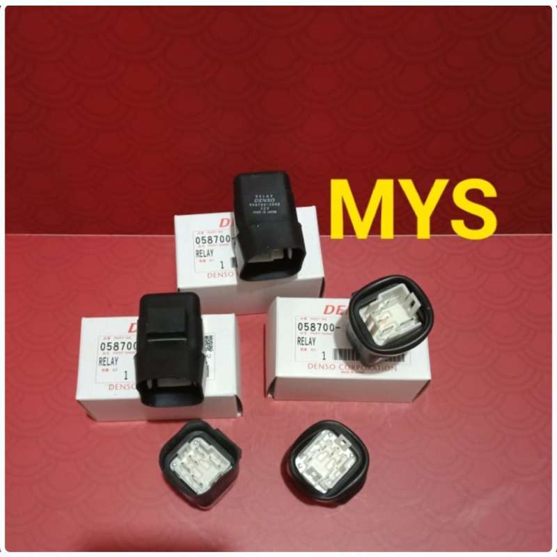 Jual Relay Kaki 5 Asli Relay Ac Mobil Relai Kaki Lima 12 Volt Denso