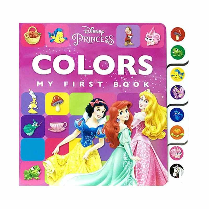 Promo The Novelty Book Disney Princess Early Learning Colors Tab Buku