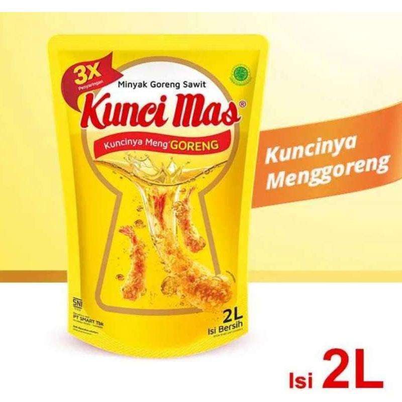 Jual minyak goreng 2 liter kunci mas di Seller ChayaMart - Kota Jakarta