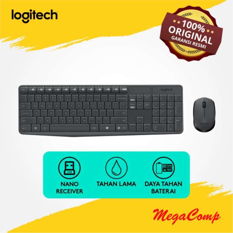 Promo Keyboard Logitech MK235 Diskon 16% di Seller MEGACOMP Official ...