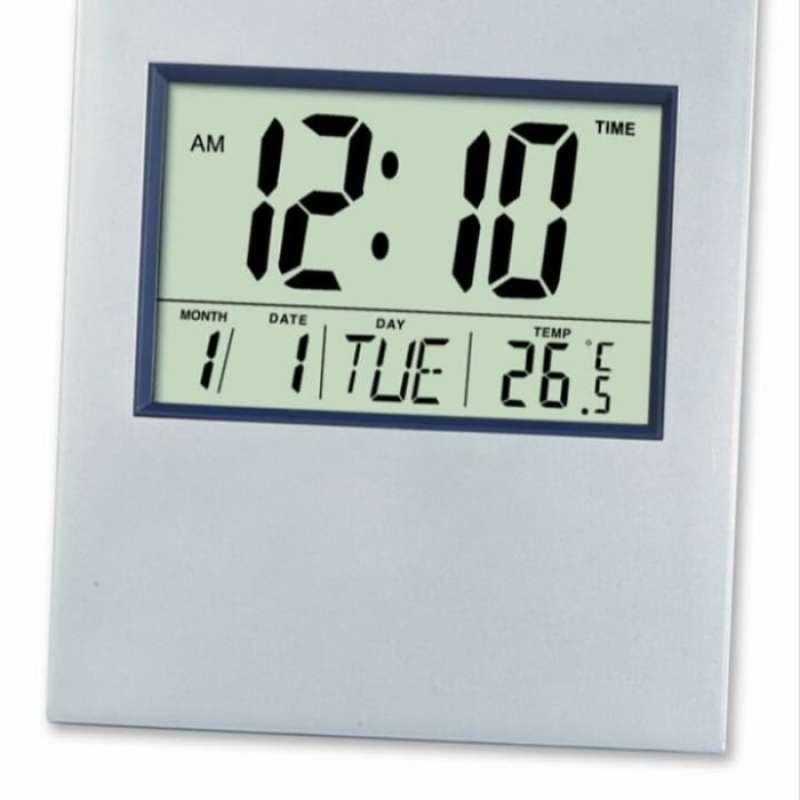 Promo Jam Digital Lcd Dilengkapi Pengukur Suhu Ruangan Diskon 8 di