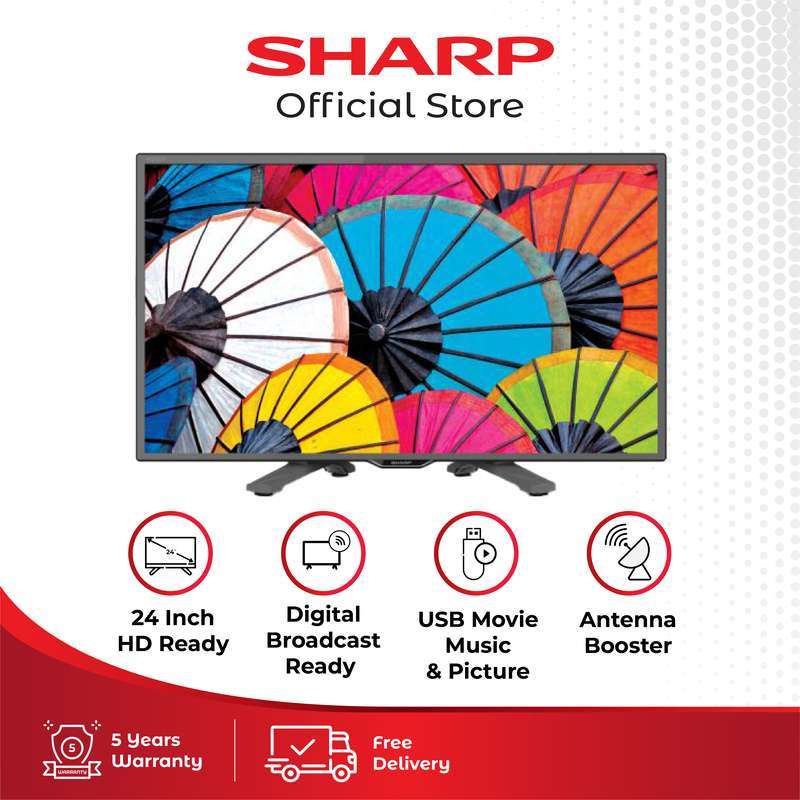 Sharp Led 24 Jual Sharp Led Tv Hd Digital 24 Inch/ Sharp Aquos Led Tv/ 2t-c24dd Di ...