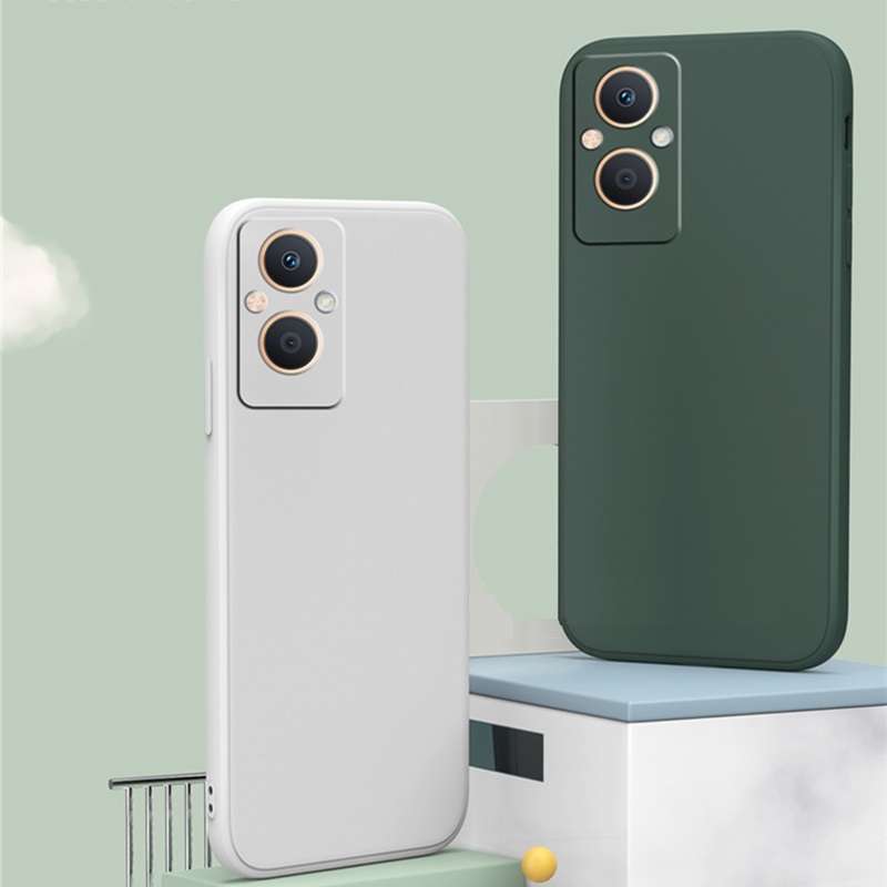 Jual Soft Case Oppo Reno 7 5G dan Reno 7 Z 5G Liquid Silikon Slim Skin