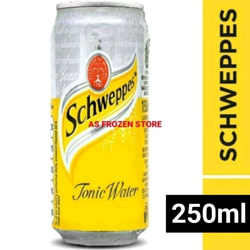 Jual Schweppes Tonic Water 330ml / Schweppes Air Tonik 330ml 1dus 24pcs Di Seller As Frozen