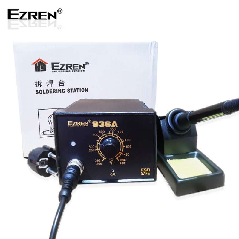 Jual Ezren 936A New Solder Station Soldering Kit Iron ESD SAFE