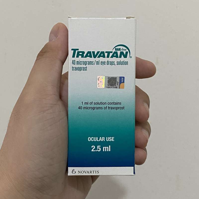 Jual NOVARTIS TRAVATAN Eye Drops, Solution Ocular Use 2.5ml di Seller Dreux Online Shop Kedoya