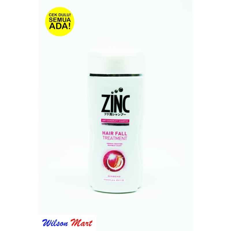 Promo Zinc Hair Fall Treatment Japanese Ginseng Shampoo [70 mL] Diskon