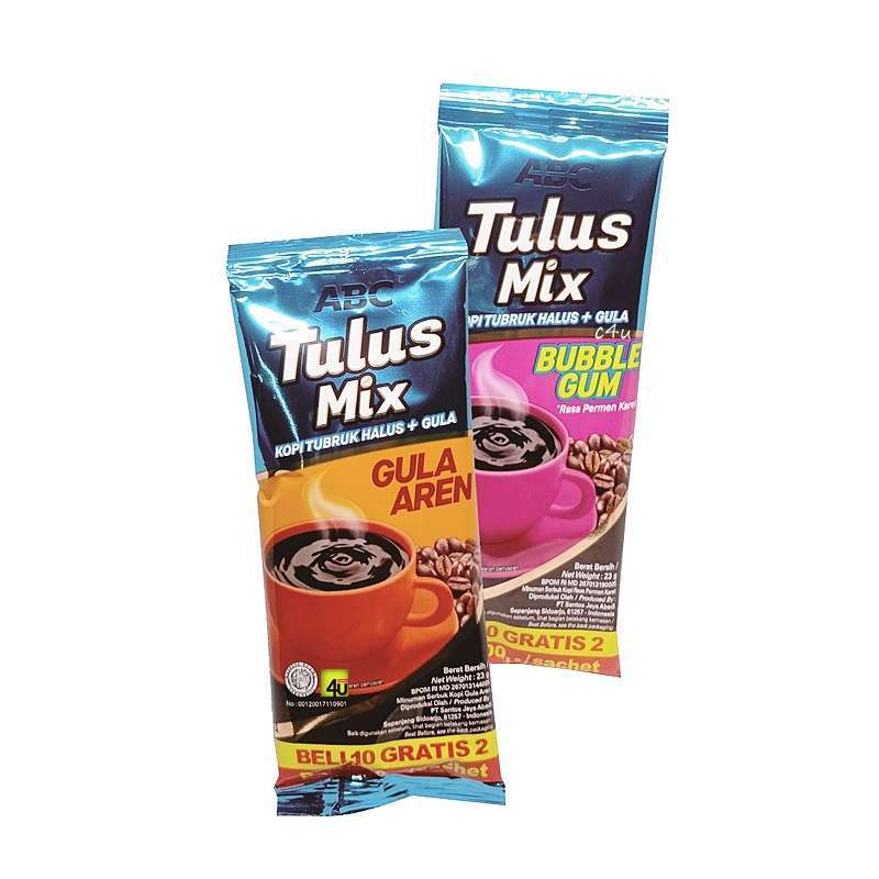 Promo ABC Tulus Mix - Kopi Hitam Tubruk Halus - Paket 5 sachet - BUBBLE