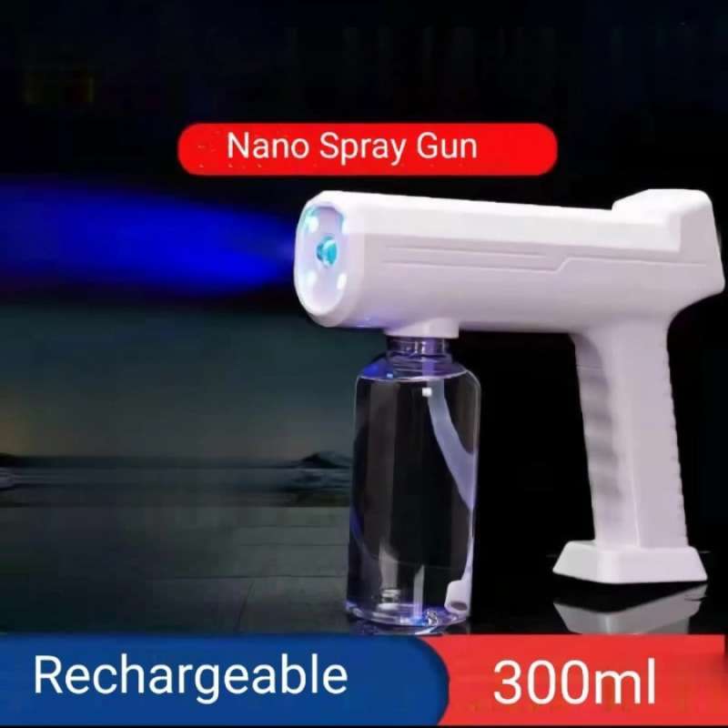 Promo NANO SPRAY GUN DISINFECTANT UV LIGHT WIRELESS/PISTOL DISINFECTANT