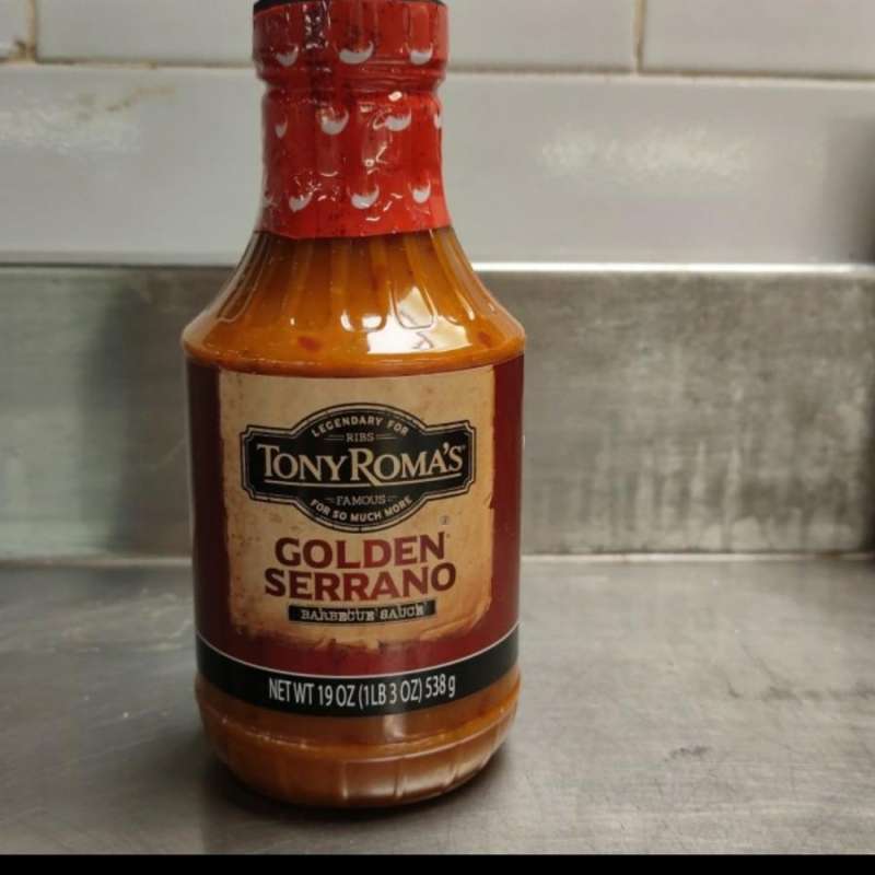 Roma tony sauce barbecue oz original