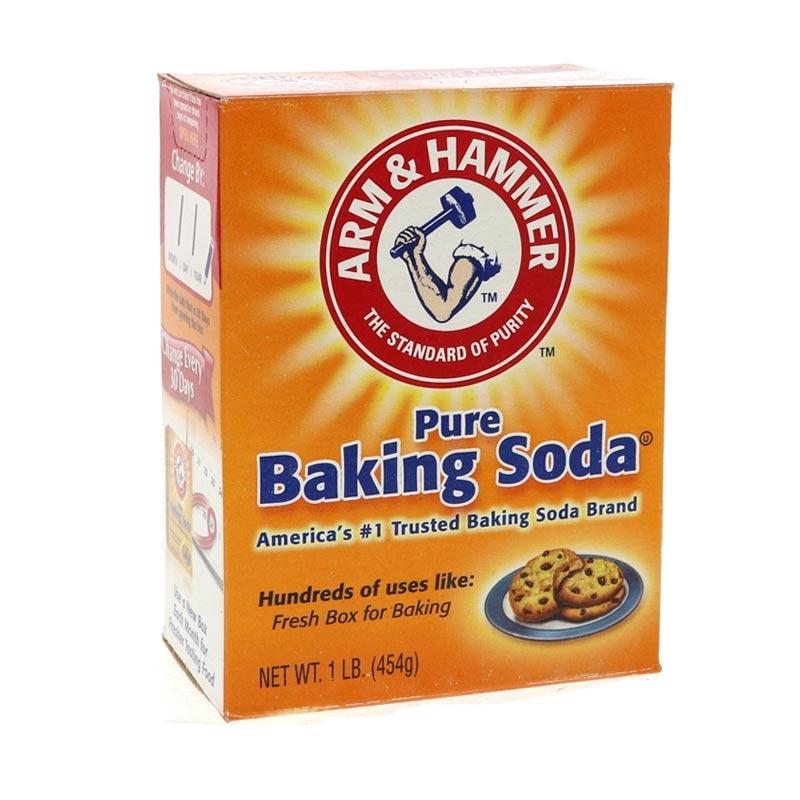 Jual Arm and Hammer Pure Baking Soda Fresh Box For Baking 454g di