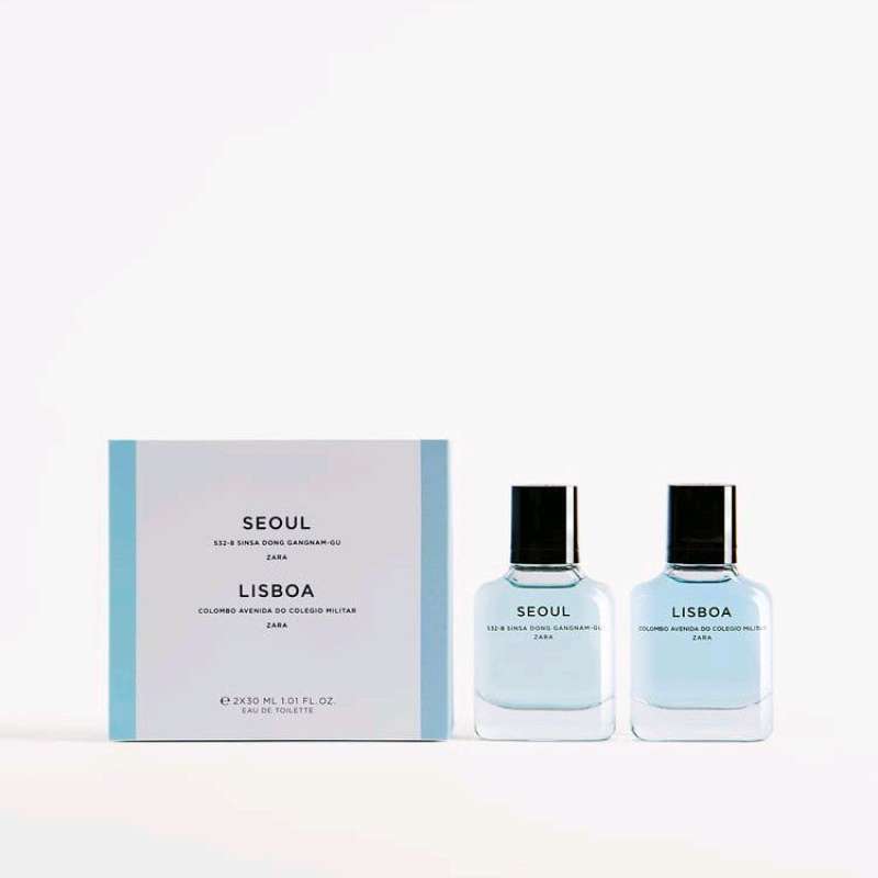 Jual Zara Cities Collection Seoul dan Lisboa isi 30ml x2pcs di Seller