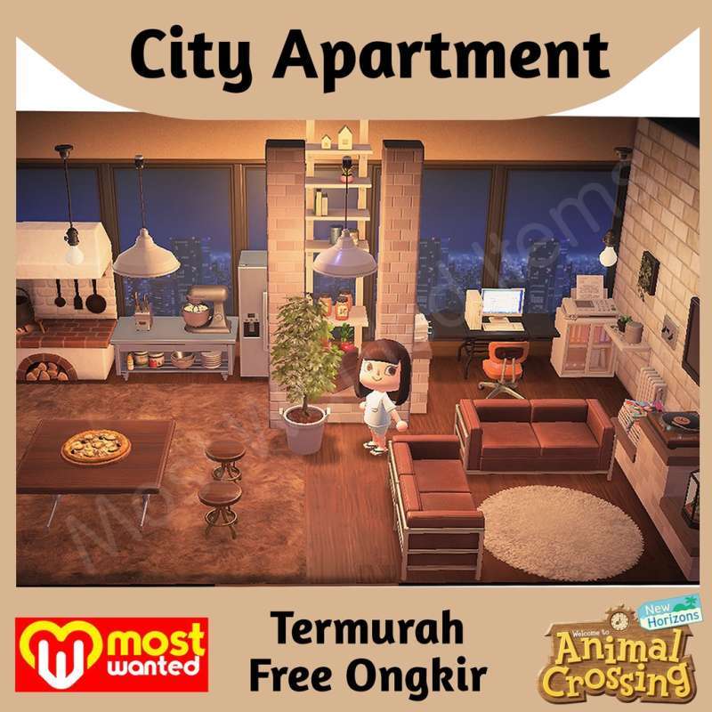 Jual City Apartment Set Animal Crossing New Horizon Acnh Nmt Bells