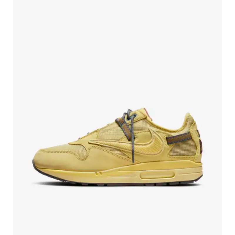 Jual Nike Air Max 1 Travis Scott Cactus Jack Saturn Gold - 9 di Seller Hotsaucesneakers - Kota 