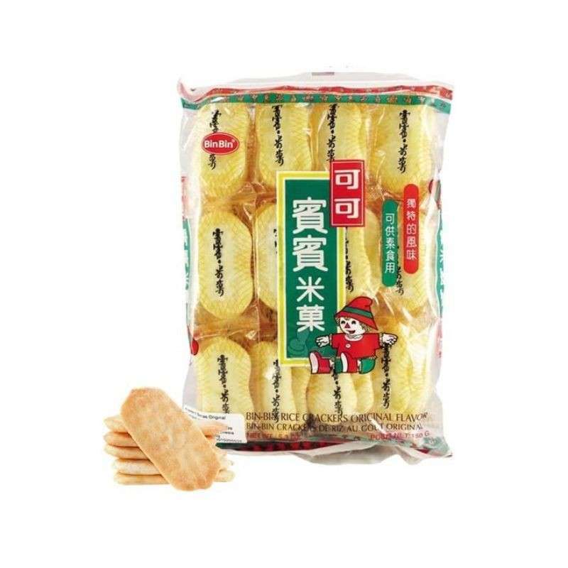 Jual Bin Bin Rice Crackers Original 150gr di Seller Cipta Fruit Market