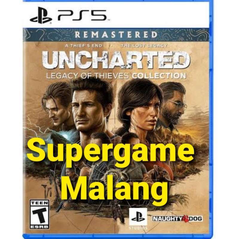 Jual PS5 Uncharted Legacy OF Thieves Collection Remastered R3 Cd Game ...
