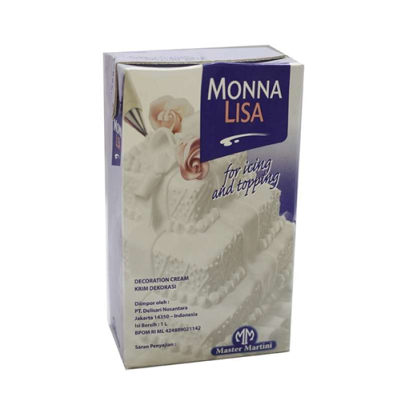 Promo Monna Lisa Whipping Cream Kotak 1L Diskon 5 di Seller Suzuya Official Store Suzuya