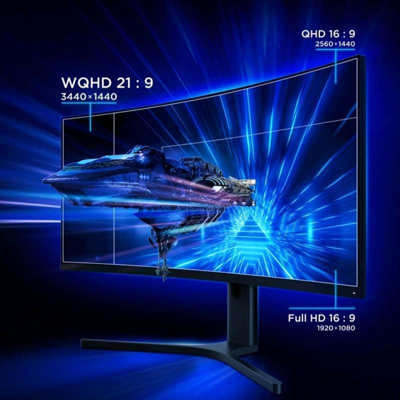 Jual Xiaomi Mi Curved Gaming Monitor 34 Inch Wqhd Ultra Wide 144 Hz ...