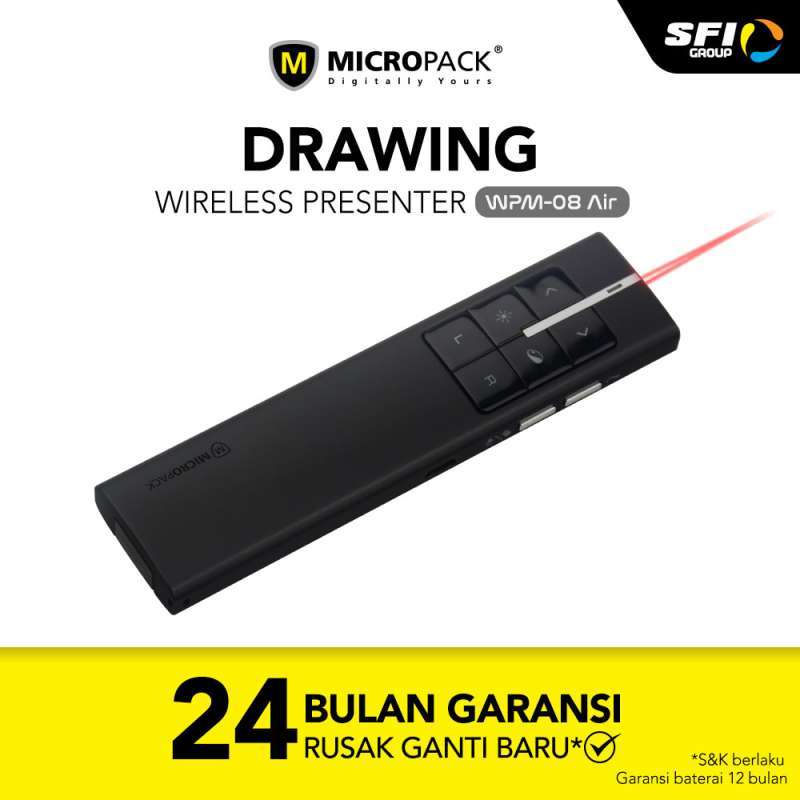 Micropack Pointer Promo Wireless Presenter Multimedia Micropack Pointer Air Mouse Drawing ...