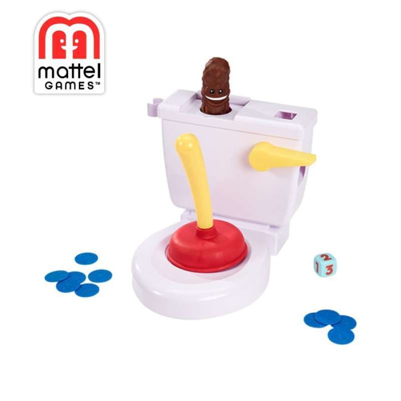 Jual Mattel Games Flushing Frenzy Game Permainan di Seller Mattel