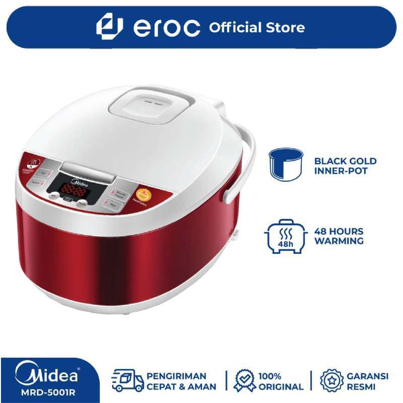 Promo MIDEA Digital Rice Cooker Kapasitas 1.8 Liter Fuzzy logic