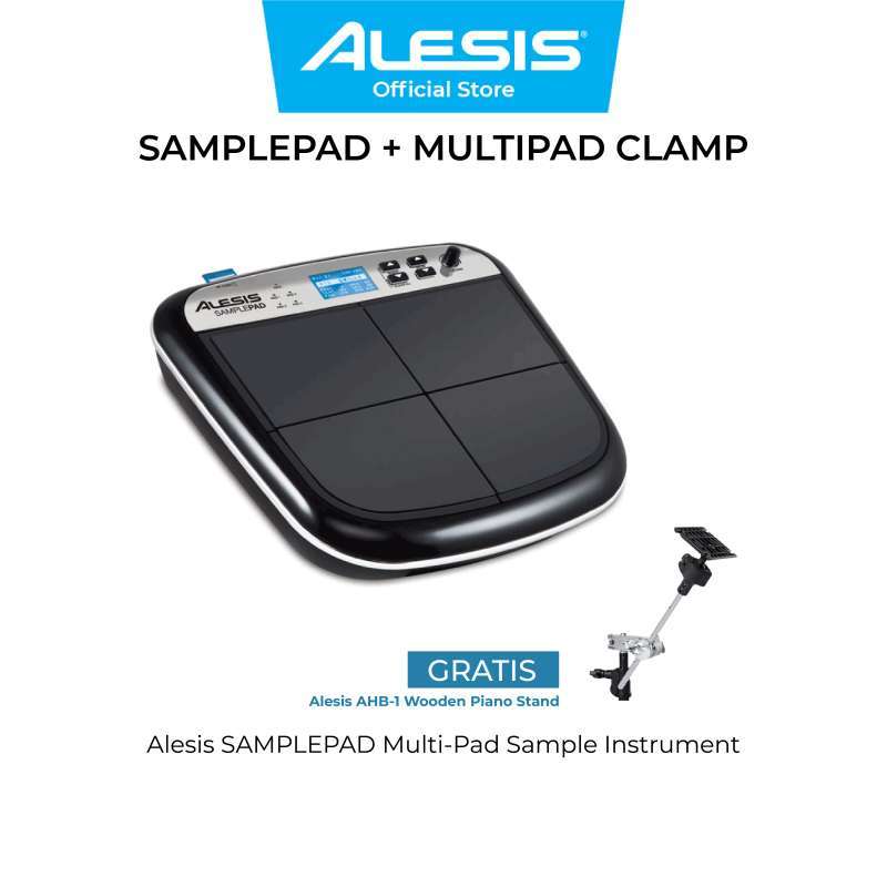 Jual Alesis SAMPLEPAD MultiPad Sample Instrument + Alesis MULTIPAD