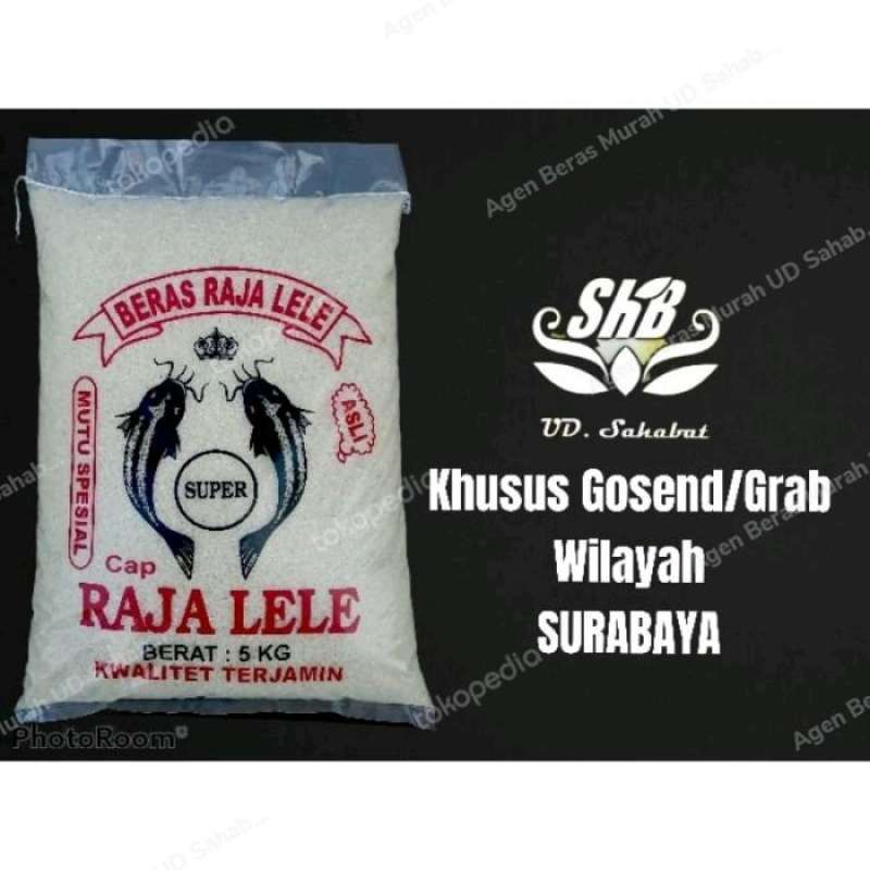 Jual Beras 5Kg Pulen Cap Raja Lele & Pandan Wangi di Seller Agen Beras ...
