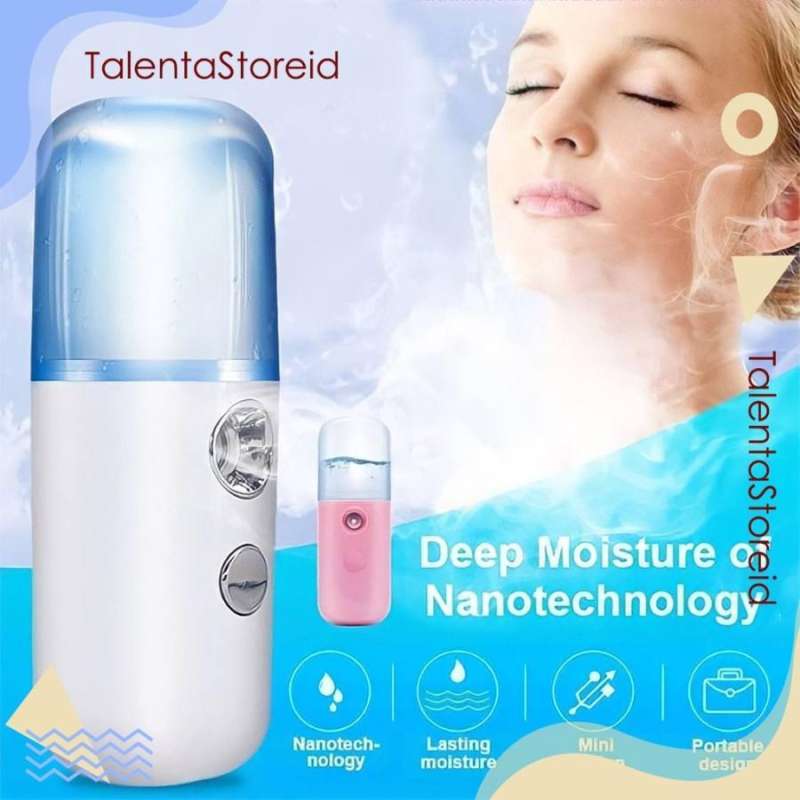 Jual Nano Spray Face Mist Facial Moisturizing Wajah USB Botol Kecil
