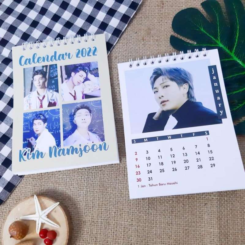 Jual Desk calender calendar BTS KALENDER MEJA 2022 di Seller BIGEREL