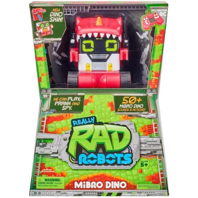 Jual Really Rad Robots MiBro Dino Remote Control RC Robot Hot Toy