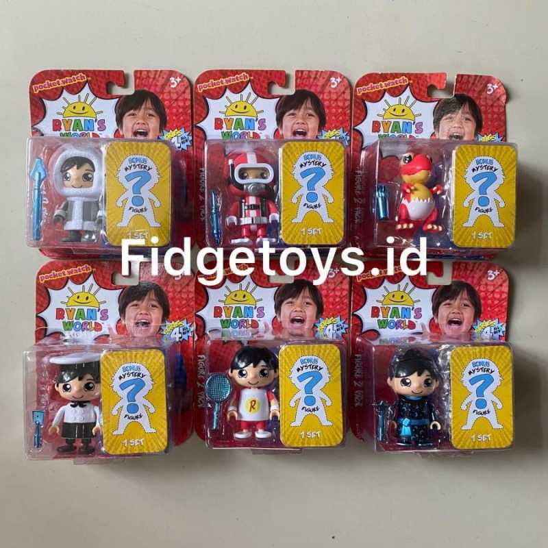 Jual Ryan's World Toys Figure Series 4 2 Pack / Ryan Toys / Mainan Ryan